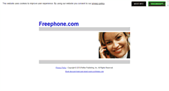 Desktop Screenshot of freephone.com