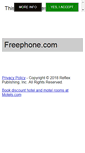 Mobile Screenshot of freephone.com