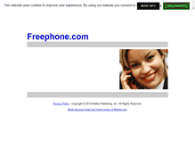 Tablet Screenshot of freephone.com